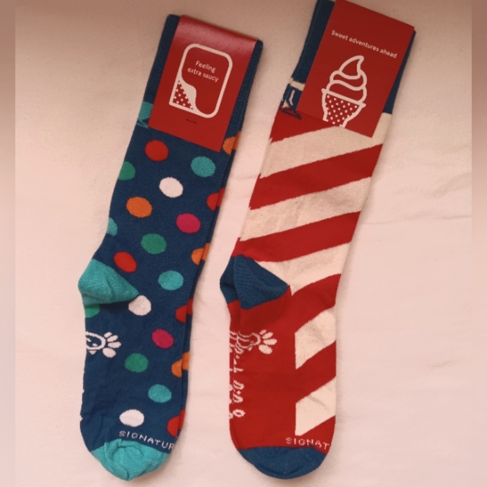 🆕Chic-Fil-A Socks Unisex Women's 8-11 ---2 Pairs